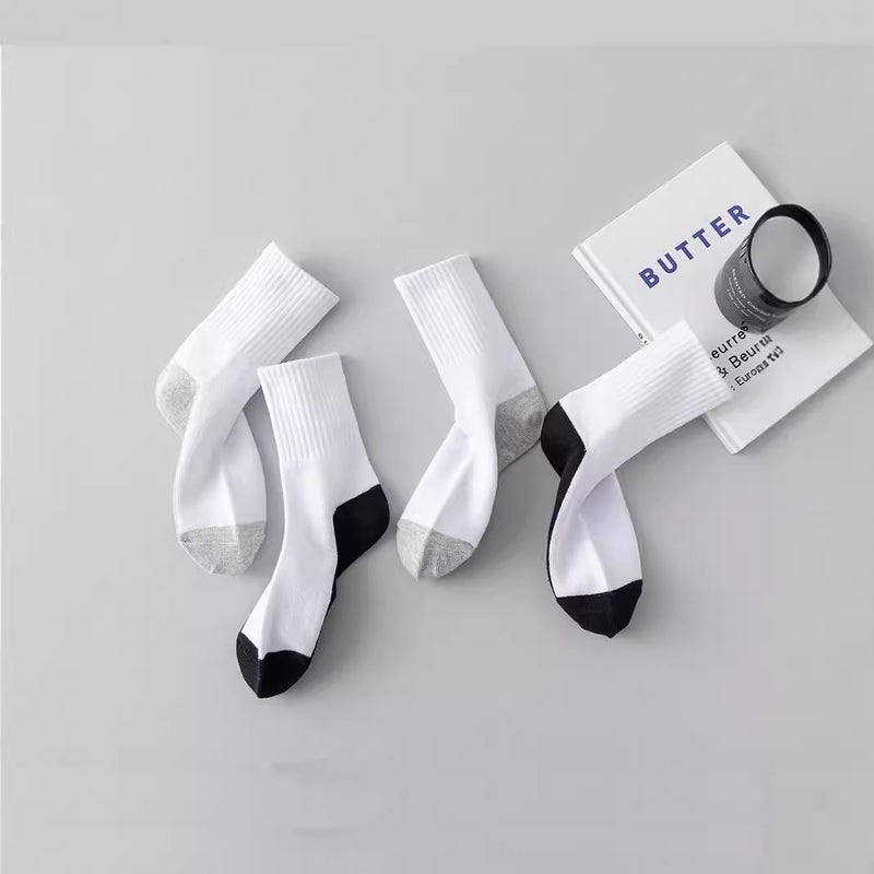 Children'S Socks Summer Japanese Style Style Ins Preppy Style Boys And Girls Stockings Pure Cotton Middle And Large Kidsren Students Middle Tube - Image 4